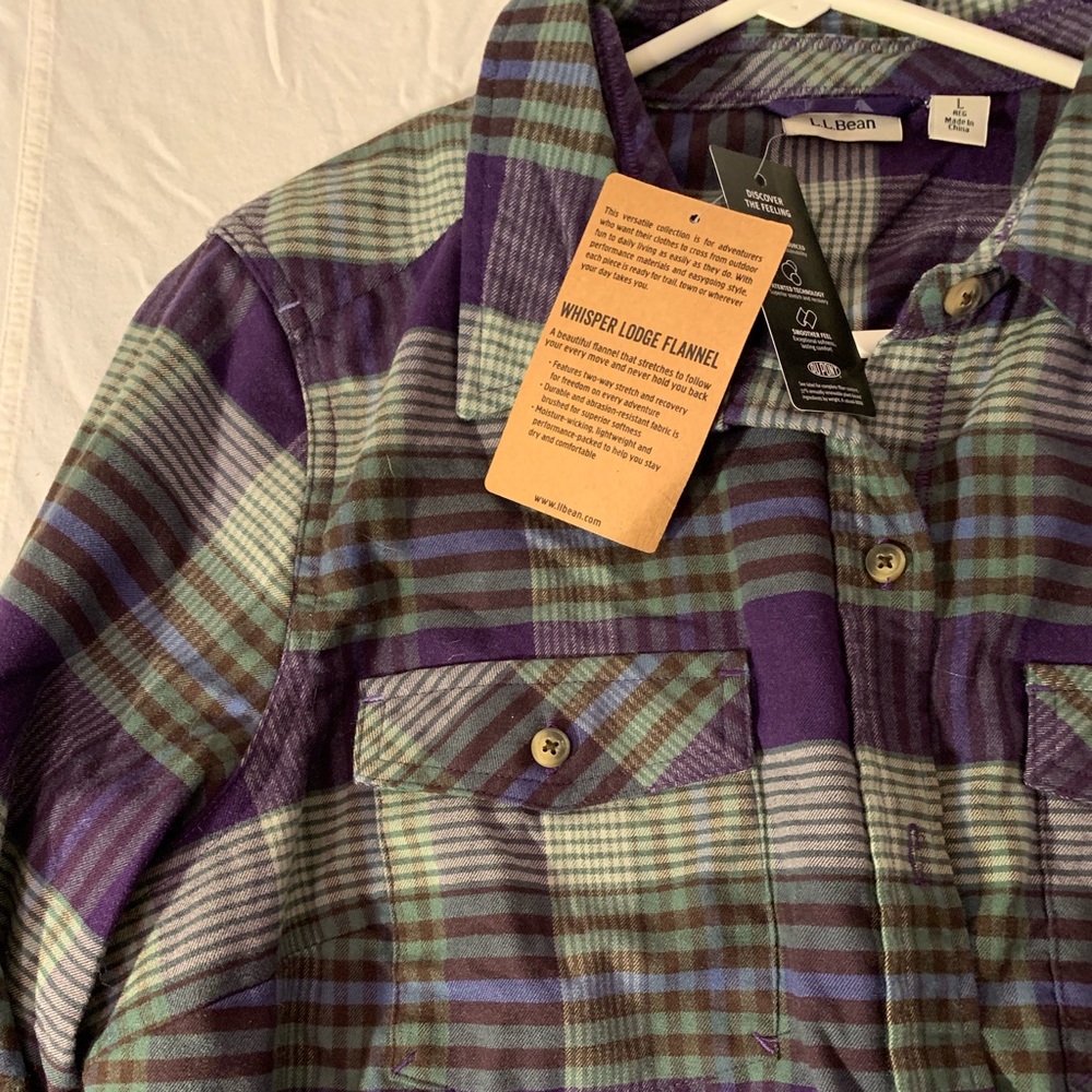 Whisper lodge flannel L.L.Bean